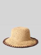 BOSS Strohhut aus Raphia Modell 'DANIKA-CR' in Beige, Größe 1