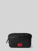 HUGO Bauchtasche mit Label Patch Modell 'ETHON 3.0_NEW BMBG C' in BLAC...