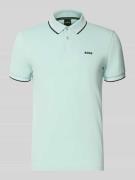 BOSS Green Slim Fit Poloshirt aus reiner Baumwolle Modell 'PAUL' in Mi...