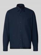 BOSS Orange Regular Fit Overshirt aus Baumwoll-Mix Modell 'LOBEL_M' in...