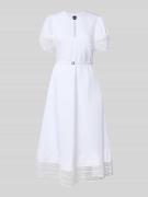 BOSS A-Linie Freizeitkleid aus Lyocell-Leinen-Mix Modell 'DORALIA' in ...