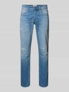 Replay Regular Fit Jeans im Used-Look Modell 'Grover' in Jeansblau, Gr...
