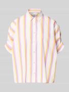 Emily Van den Bergh Relaxed Fit Bluse im Allover-Look in Weiss, Größe ...