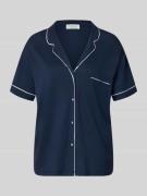 Christian Berg Woman Pyjama-Oberteil mit Reverskragen und Brusttasche ...