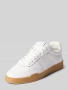 Lloyd Sneaker aus Leder mit Label-Details Modell 'PRIME' in Weiss, Grö...