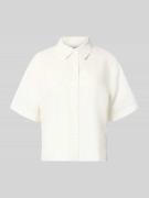 Marc O'Polo Denim Regular Fit Hemdbluse aus Leinen-Baumwoll-Mix in Off...