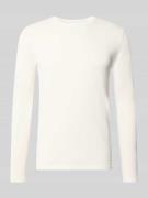 Drykorn Slim Fit Pullover in Strick-Optik Modell 'Mino' in Ecru, Größe...