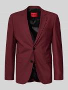 HUGO Regular Fit Sakko aus Woll-Mix Modell 'ARTI 235X' in Bordeaux, Gr...