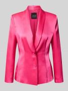 Marc Cain Blazer mit Schalkragen und Knopfverschluss in Fuchsia, Größe...