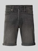 Jack & Jones Regular Fit Jeansshorts mit Umschlag Modell 'RICK' in Ant...