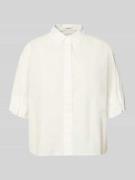 OPUS Relaxed Fit Bluse mit verdeckter Knopfleiste Modell 'Finoa' in Of...