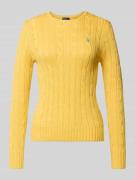 Polo Ralph Lauren Regular Fit Strickpullover aus reiner Baumwolle Mode...