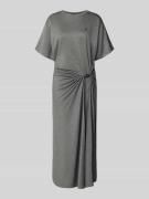 Polo Ralph Lauren Körpernahes Freizeitkleid aus Lyocell-MIx in Hellgra...