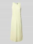 BOSS Orange A-Linien Midikleid aus Leinen-Viskose-Mix Modell 'DELINNA'...