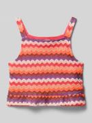 s.Oliver RED LABEL Loose Fit Trägertop mit Allover-Muster in Koralle, ...