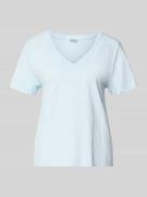 s.Oliver RED LABEL Relaxed Fit T-Shirt aus reiner Baumwolle in Hellbla...