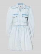 Only Mini-Jeanskleid aus reiner Baumwolle Modell 'CYRUS' in Hellblau, ...