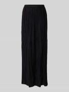 Topshop Maxirock aus Viskose-Mix mit Strukturmuster Modell 'THEA' in B...