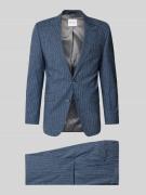 Roy Robson Slim Fit Anzug mit 2-Knopf-Sakko in Marine, Größe 52