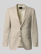 BOSS Regular Fit Anzugsakko aus Leinen-Mix Modell 'JASPER' in Beige Me...