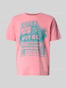 Superdry Loose Fit T-Shirt mit Label-Print Modell 'Roadside Trade' in ...