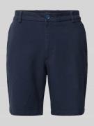 BOSS Modern Fit Chinoshorts aus Baumwoll-Mix Modell 'KANE1' in Marine,...