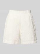 Vero Moda Regular Fit Shorts aus reiner Baumwolle Modell 'ELIZA' in We...