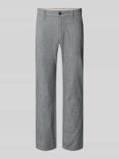 s.Oliver RED LABEL Regular Fit Chino aus Baumwoll-Leinen-Mix Modell 'P...