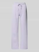 Gina Tricot Sweatpants mit elastischem Bund Modell 'Iconic' in Flieder...