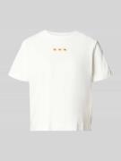 Vero Moda Regular Fit T-Shirt aus reiner Baumwolle Modell 'SARA' in Of...