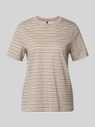 Vero Moda Regular Fit T-Shirt aus reiner Baumwolle Modell 'PAULINA' in...