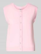 Pieces Regular Fit Pullunder aus Viskose-Mix Modell 'ORINA' in Rosa, G...
