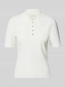 Ted Baker T-Shirt aus Viskose-Mix mit Polokragen Modell 'ELBETH' in Sa...