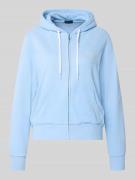 Polo Ralph Lauren Regular Fit Sweatjacke aus Baumwoll-Mix in Hellblau,...