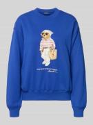 Polo Ralph Lauren Regular Fit Sweatshirt aus Baumwoll-Mix mit Bear-Mot...