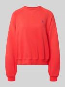 Polo Ralph Lauren Regular Fit Sweatshirt aus Baumwoll-Mix in Rot, Größ...