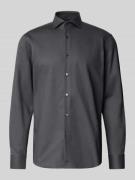 BOSS Regular Fit Businesshemd aus Baumwoll-Mix Modell 'H-JOE-SPREAD' i...