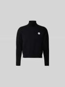 Kenzo Pullover mit Label-Stitching in Black, Größe M