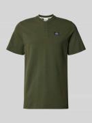 s.Oliver RED LABEL Regular Fit Poloshirt aus Baumwoll-Mix in Dunkelgru...