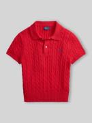 Polo Ralph Lauren Regular Fit Strick-Poloshirt aus reiner Baumwolle in...