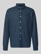 Pepe Jeans Regular Fit Freizeithemd aus Leinen-Baumwoll-Mix Modell 'PA...