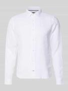 JOOP! Collection Causal Fit Leinenhemd mit Kentkragen Modell 'Mike' in...