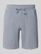 Jack & Jones Shorts mit elastischem Bund Modell 'JAIDEN PATRAS' in Rau...