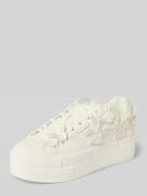 Buffalo Sneaker mit Plateausohle Modell 'PAIRED BUTTERFLY' in Weiss, G...
