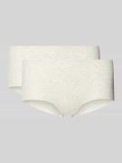 PUMA Slip mit elastischem Bund in Hellgrau, Größe L