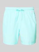 MC2 Saint Barth Badehose mit Logo-Print Modell 'Lighting Pantone' in H...