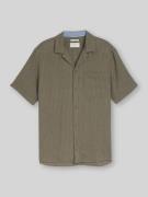 Tom Tailor Regular Fit Freizeithemd aus Leinen-Baumwolle-Mix in Lind, ...