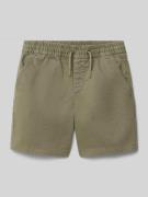GAP Shorts mit Eingrifftaschen und elastischem Bund in Khaki, Größe 10...