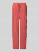 Jake*s Casual Stoffhose aus Viskose-Leinen-Mix mit elastischem Bund in...