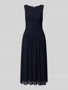 Christian Berg Woman Selection Midikleid aus Mesh mit Smok-Details in ...